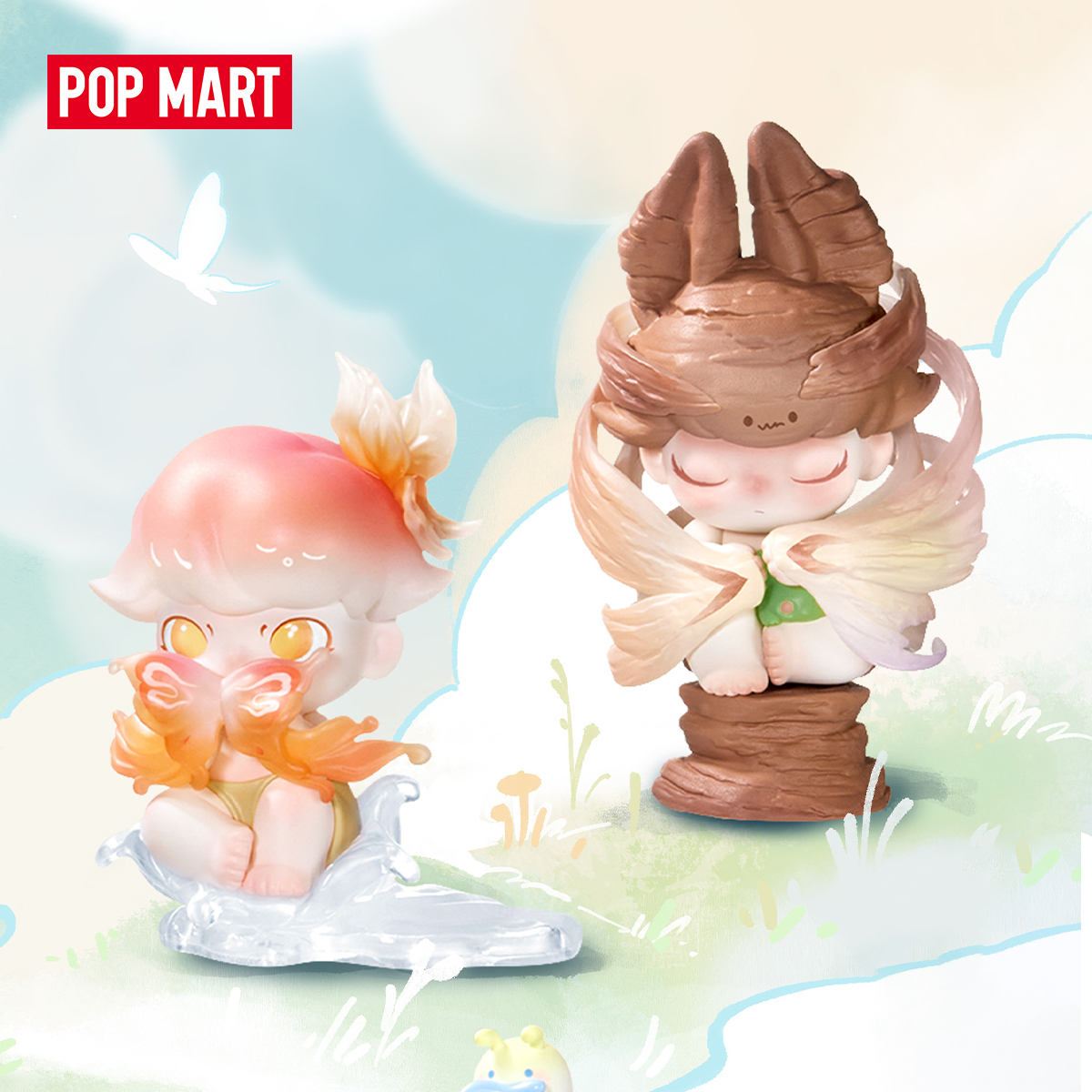 POP MART DIMOO Shapes in Nature Series Figures Blind Box – Whole Set