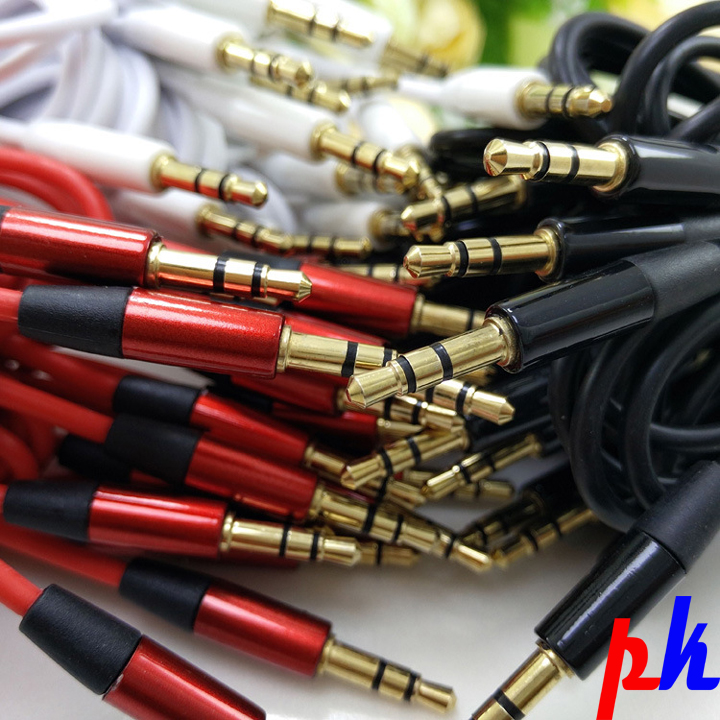 Jack 2 đầu 3.5mm (jack 3 chấu)