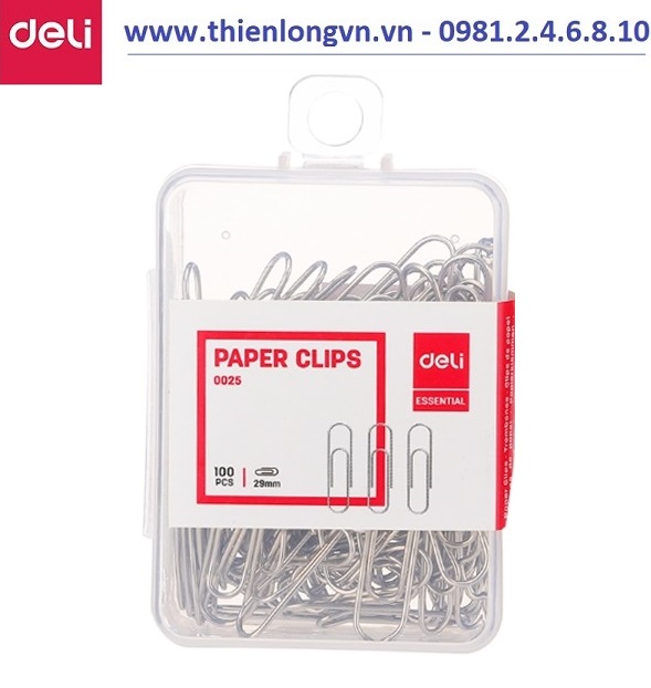 Ghim vòng inox Deli - E0025
