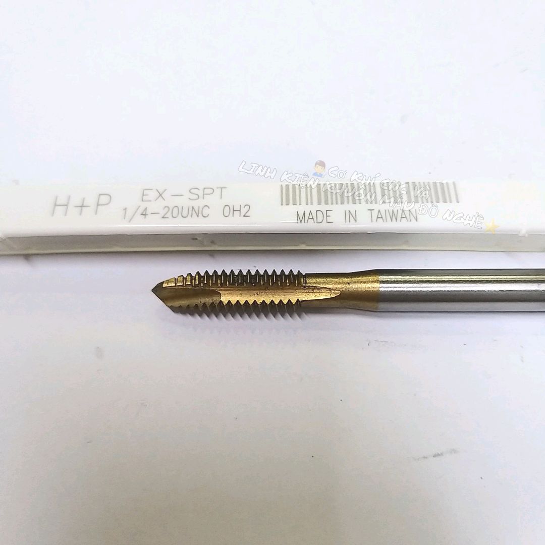 [HCM]Mũi Taro H+P Vàng Thẳng M1/4-20UNC (Vàng)