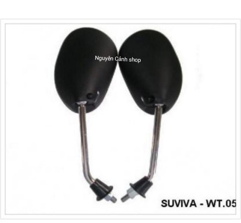 Cặp kiếng chiếu hậu xe ViVa 8li chân xi sáng bóng