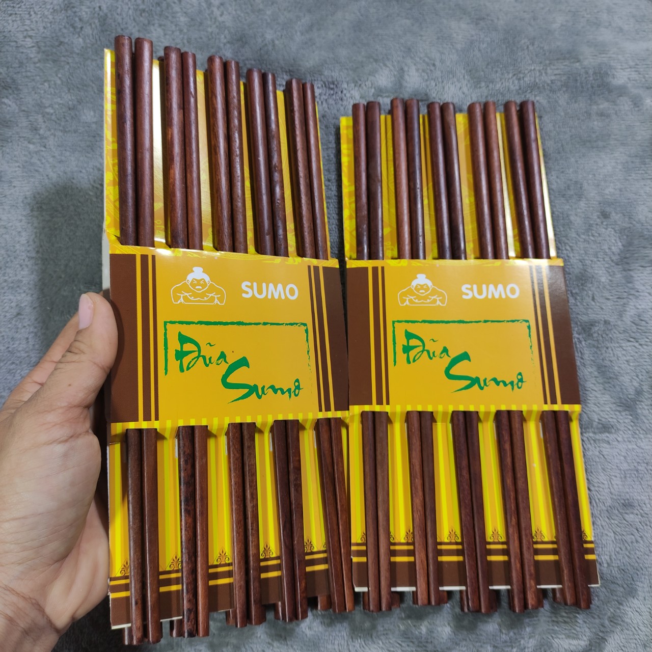 Đũa gỗ căm xe nâu cao cấp