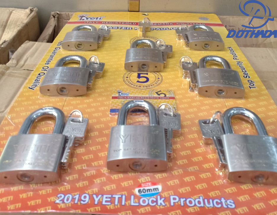 Khóa Yeti 6F Bộ 8 Italy chìa chủ