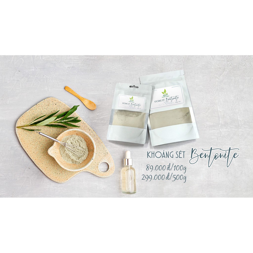Khoáng sét Bentonite Clay 100g