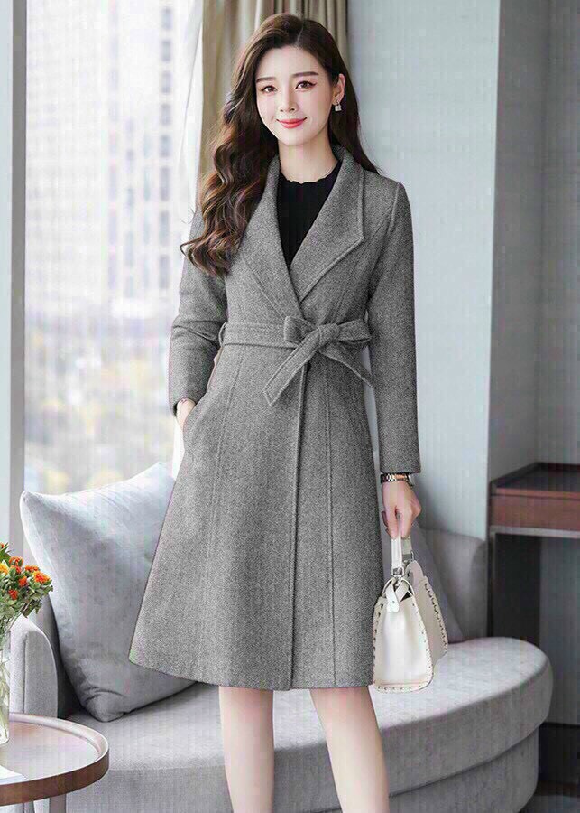 Áo khoác dạ phom dài NGOCTRANSHOP - NT4495