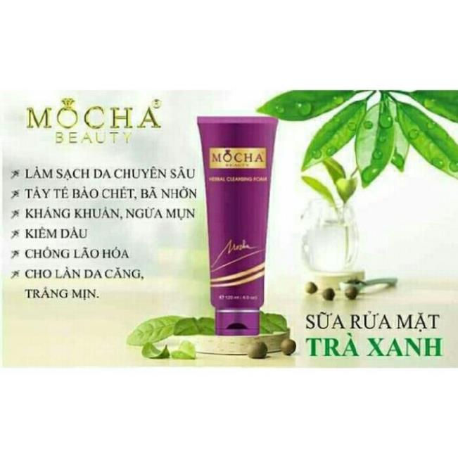 Sửa rửa mặt trà xanh mocha