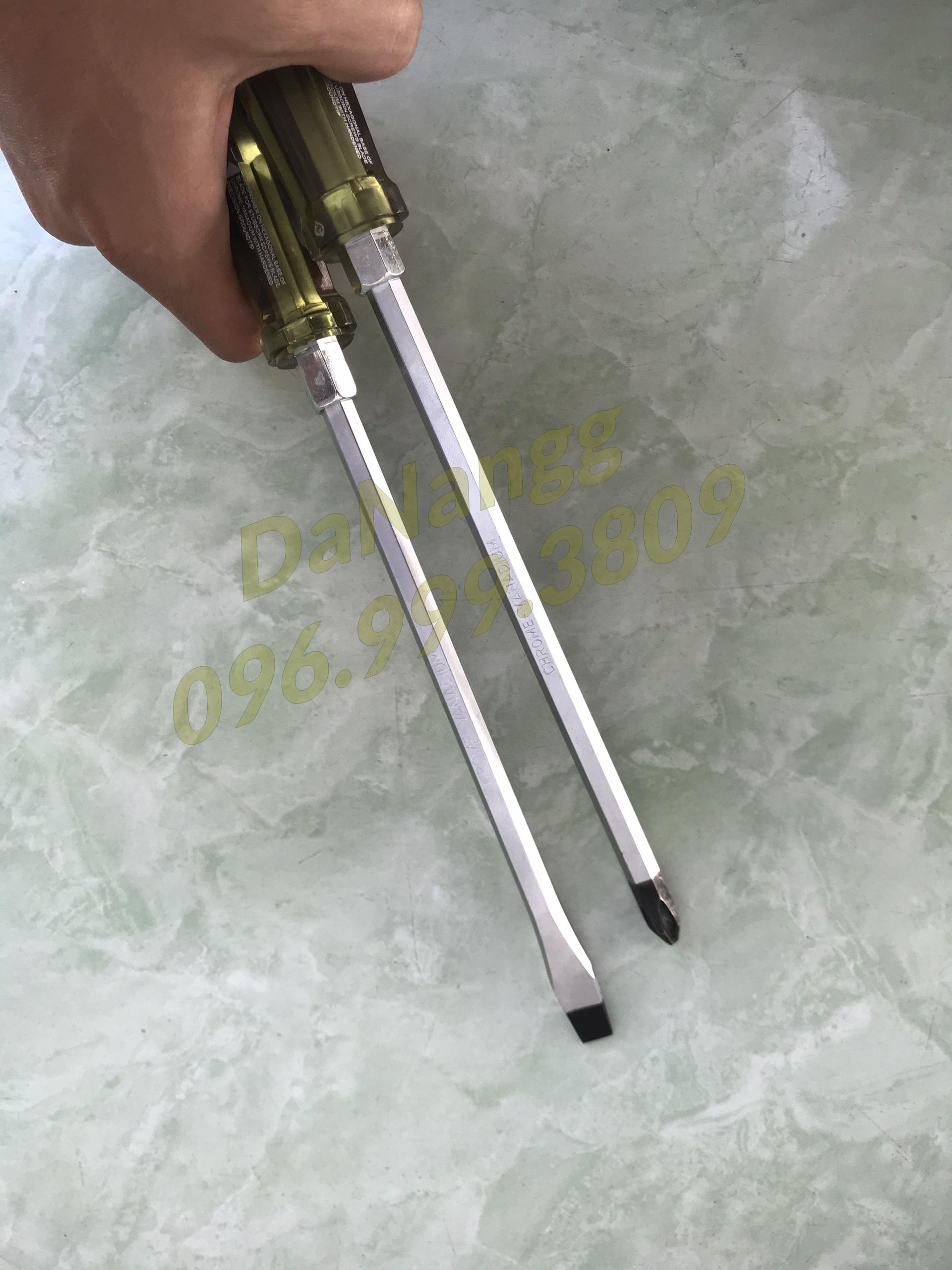 Bộ 2 cây tô vít đóng pi 8 dài 200mm