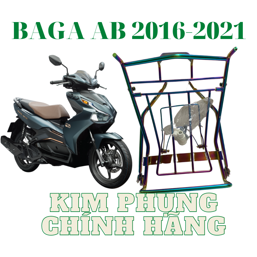 BAGA AIRBLADE 2020 (AB) XI MẠ TITAN