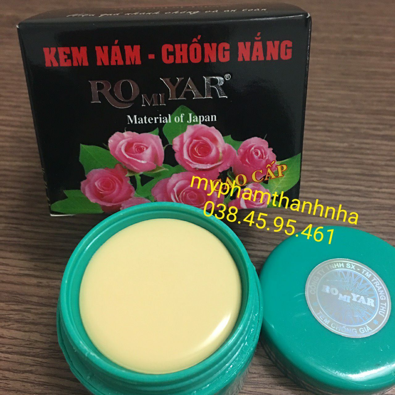 Kem nám chống nắng 15g Romiyar