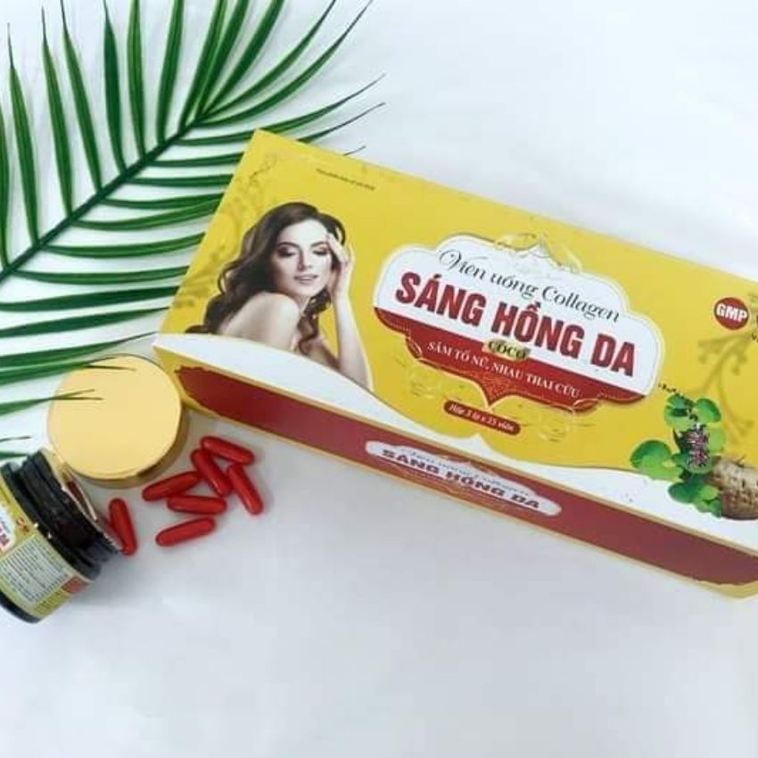 Viên uống colagen SÁNG HỒNG DA