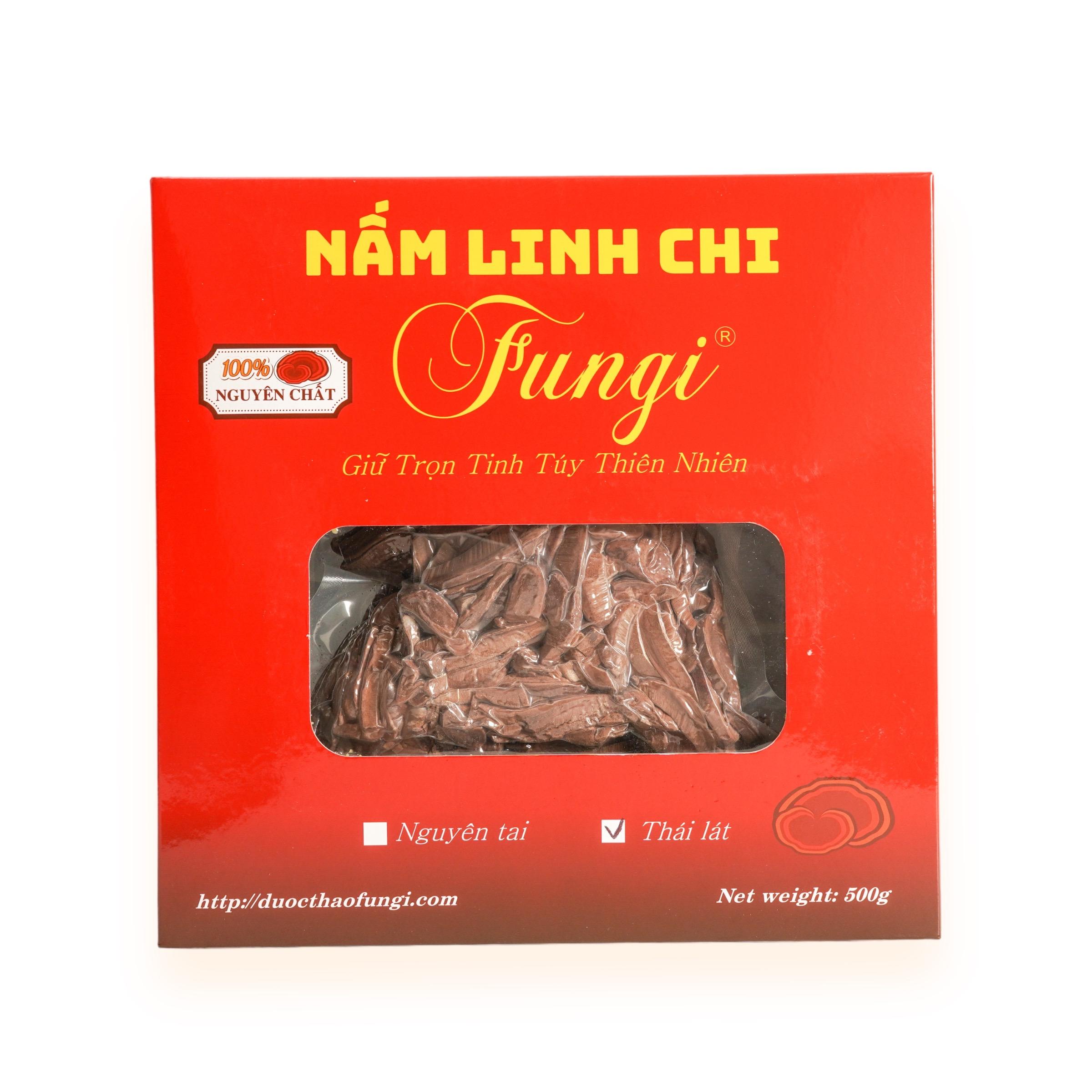 Nấm linh chi đỏ hộp 500g