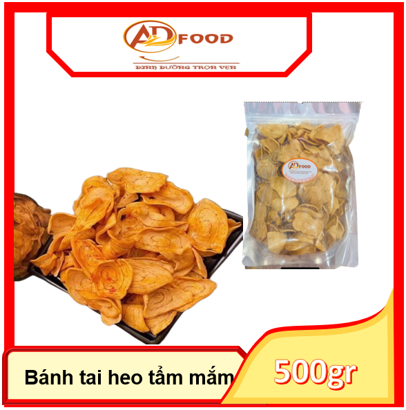 Bánh tai heo tẩm mắm gói 200g