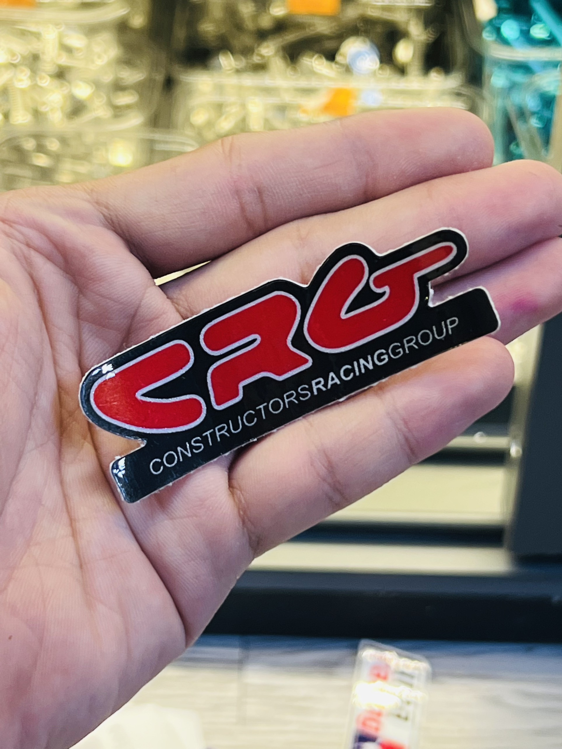 Tem Sticker Phụ Kiện, Hãng Xe - Racing Mini