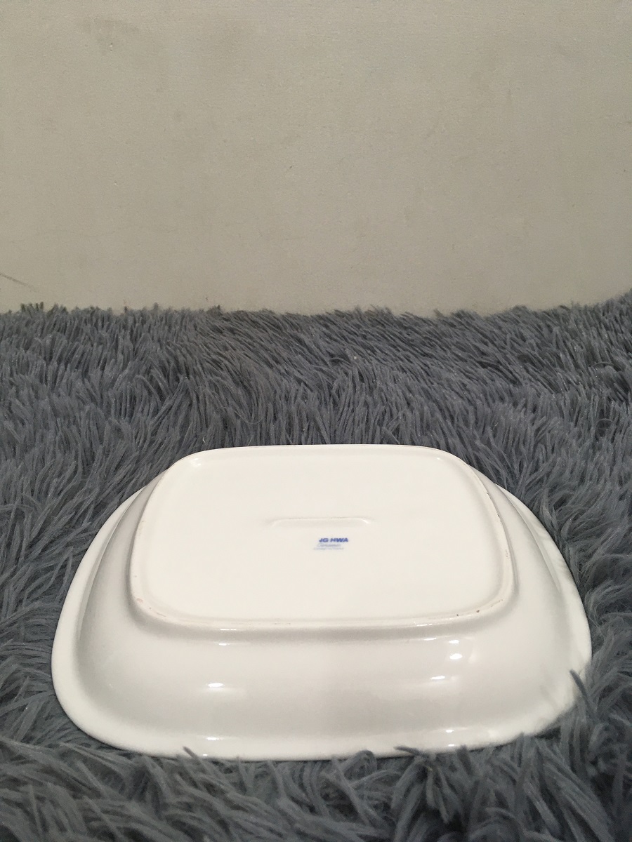 DĨA CHỮ NHẬT 20 CM - GỐM SỨ VIỆT