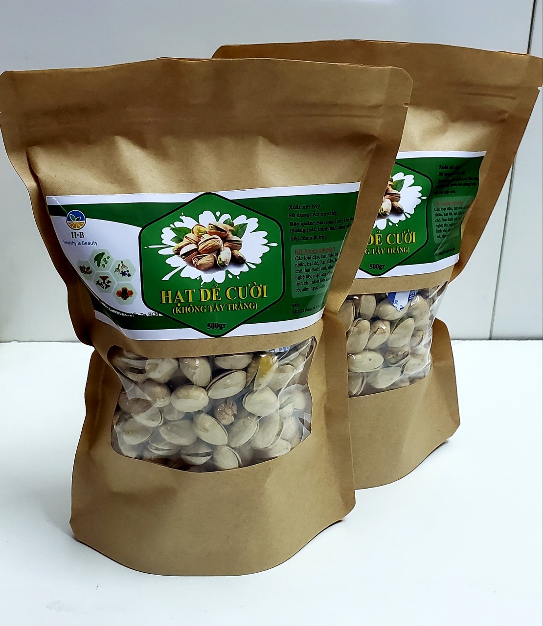 [HCM]Hạt Dẻ Cười (Pistachio) nhập khẩu Mỹ 500g