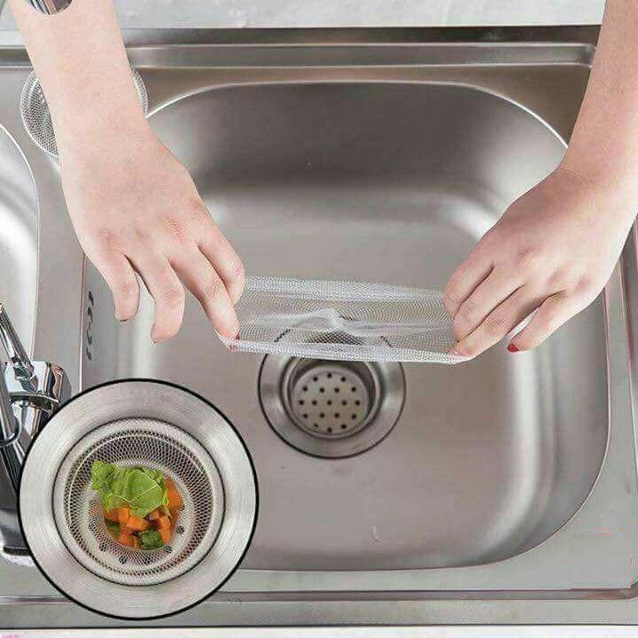 Bịch 100 Túi Lọc Rác, Thức Ăn Thừa Thông Minh Dành Cho Bồn Rửa Chén
