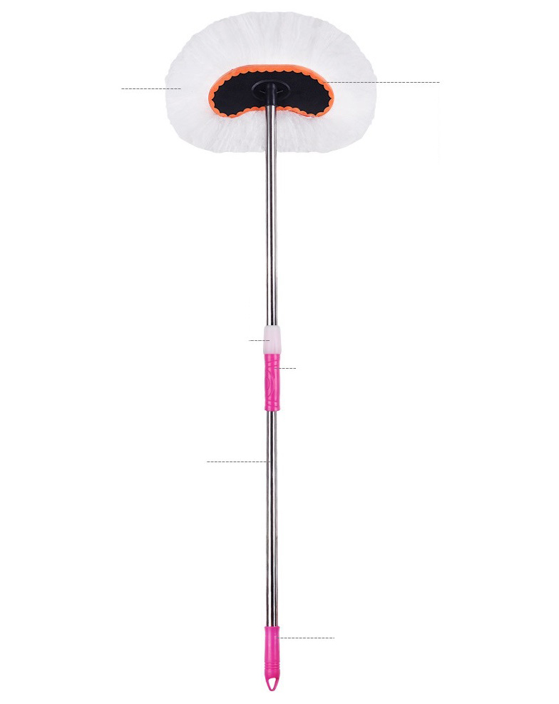 Cây Lau Chùi Rửa Ô Tô Cán Dài 128Cm