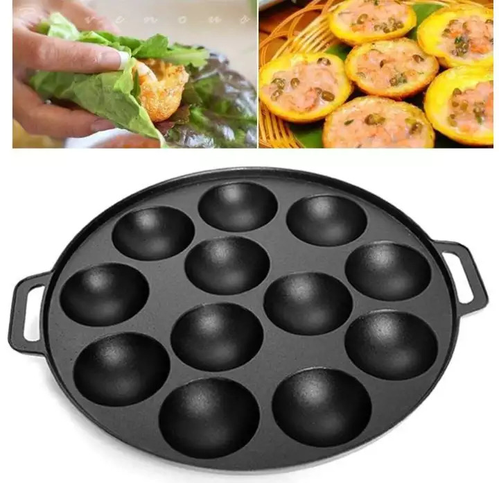 [HCM]Khuôn đổ bánh khọt 12 lỗ Vạn Lợi