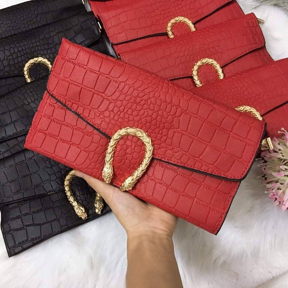 Clutch Thời Trang Nữ Đầu Rồng 3M28
