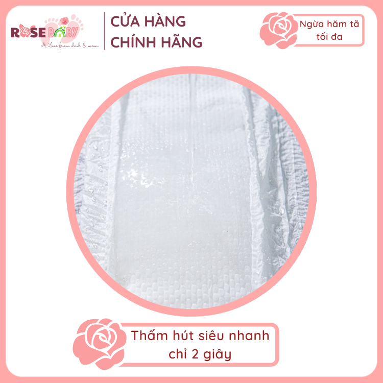 Bịch Tã Quần ROSE BABY Size L (28 miếng)