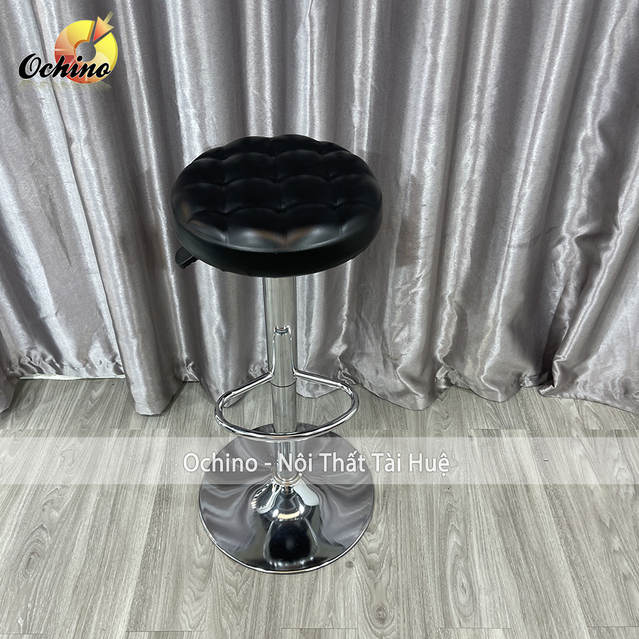(FREE SHIP) Ghế Quầy BAr, Ghế Bar Nhập Khẩu, Ghế makeUp, Ghế Trang Điểm, Ghế Xoay, Ghế Điều Chỉnh Cao Thấp, Ghế Chụp Hình, Ghế Livestream, Ghế Makeup Da Liền Tay Có Tựa (Đủ Màu)