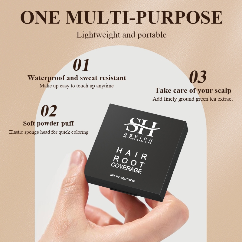 SEVICH Phấn che khuyết điểm phần chân tóc 5 Màu Hair Shadow