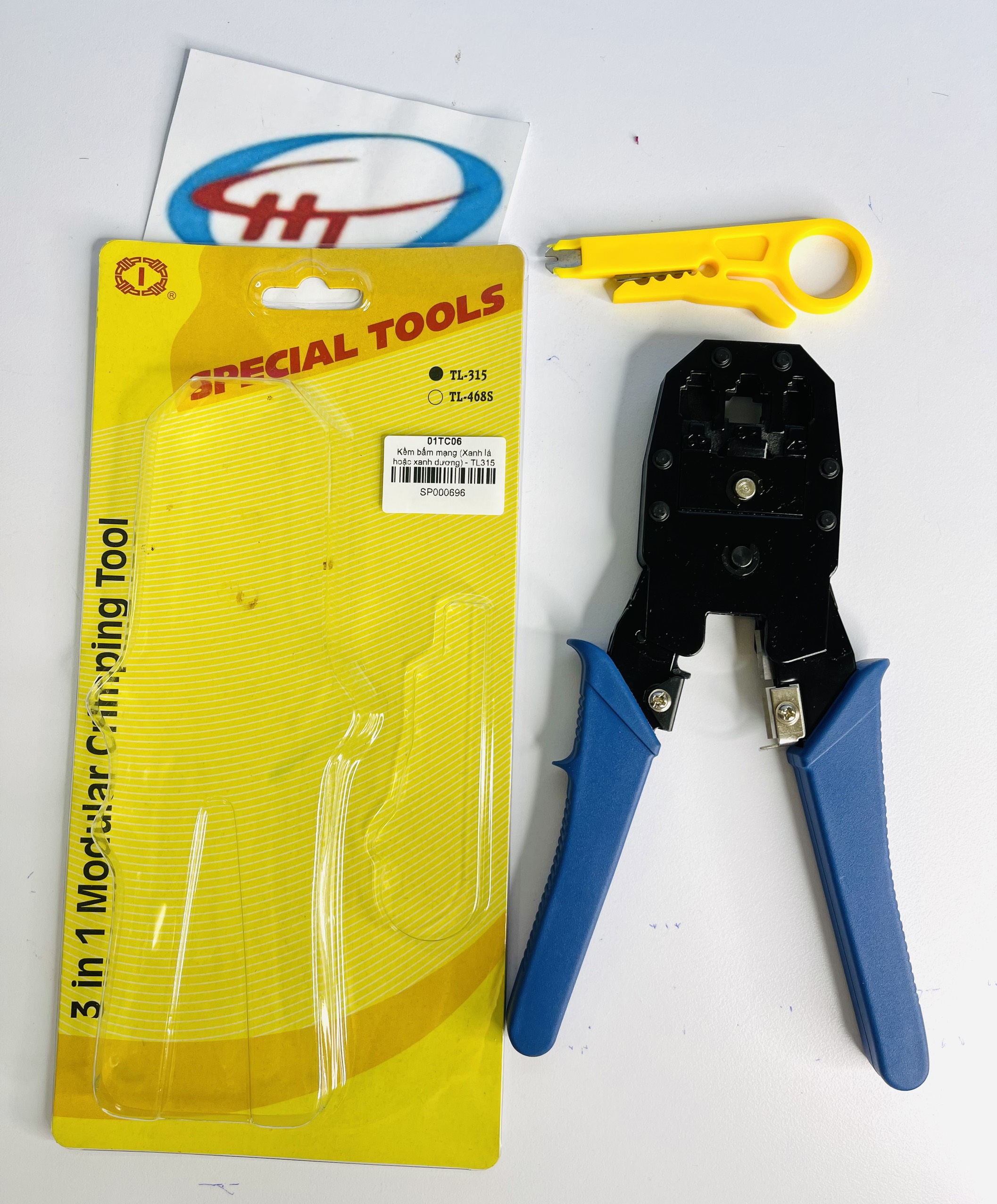 Kềm bấm mạng (Xanh lá hoặc xanh dương) - TL315 - SP000696