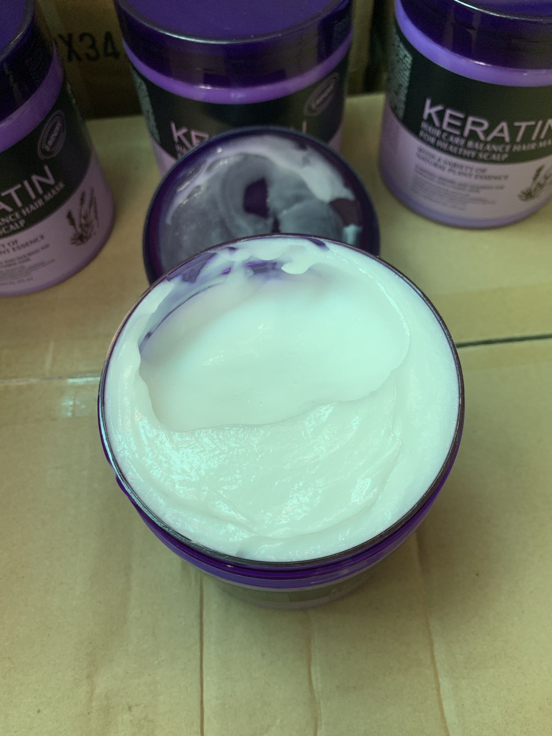 [HCM]Hấp Dầu Keratin Tím Hương Lavender 1000ml