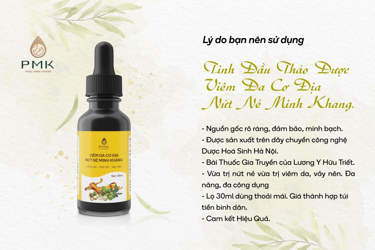 Viêm da nứt nẻ vẩy nến Phúc Minh Khang