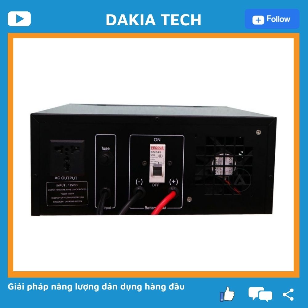 Bộ Lưu Điện UPS SongSin 1000VA