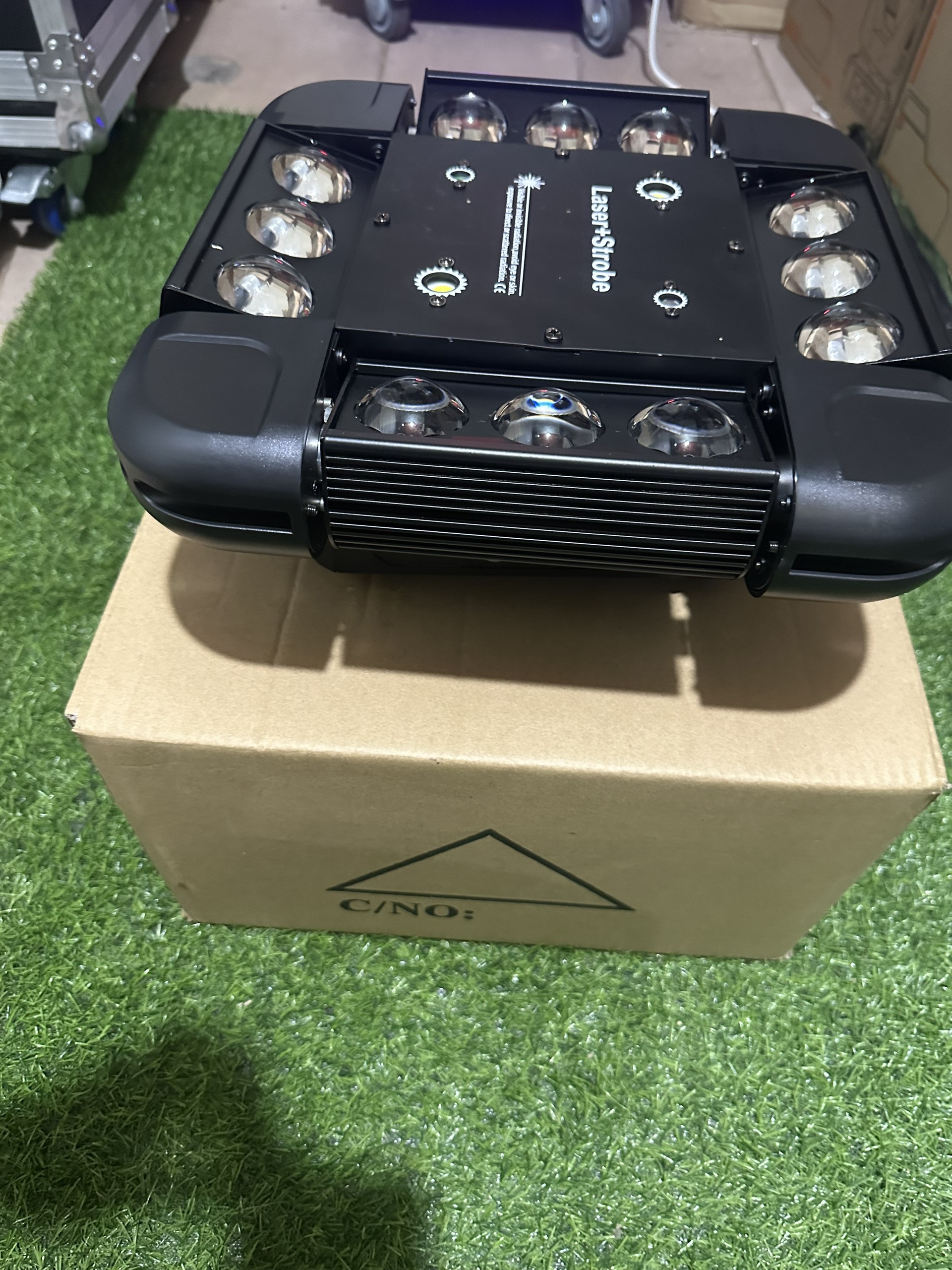 Square Moving Head Light 12 Beam 3-in-1 LED