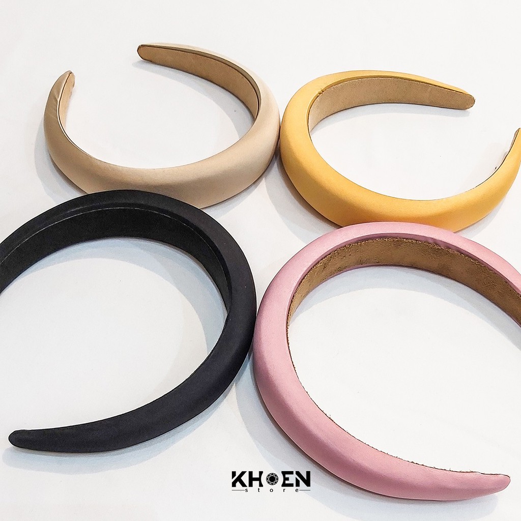 Cài tóc - Băng đô mấn phi bóng (nhiều màu) - Khoen Store