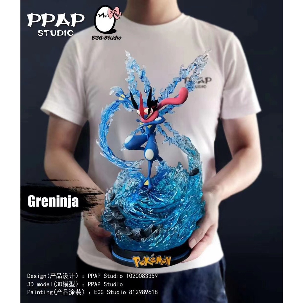 Mô hình pikachu Koga Ninja Frog đời hàng mới siêu nét