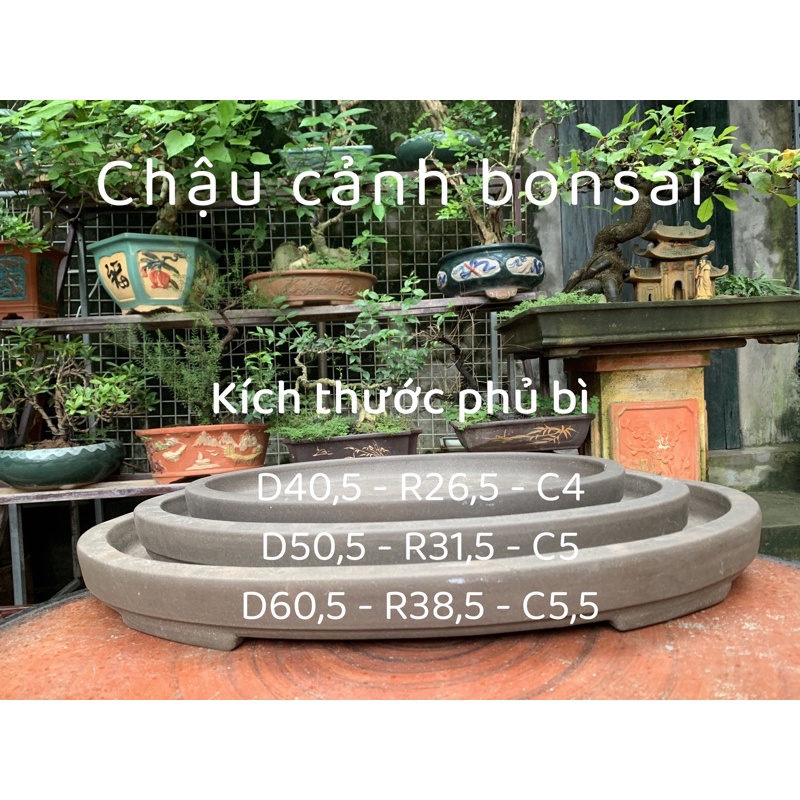 Khay thả đá non bộ - gốm tàu /chậu trồng cây bonsai/chậu trồng cây cảnh /chậu trồng cây kiểng