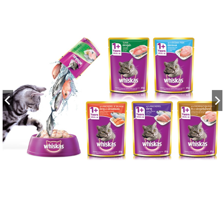 [NGUYÊN HỘP] 24 gói pate MÈO CON VÀ LỚN Whiskas Junior 85g