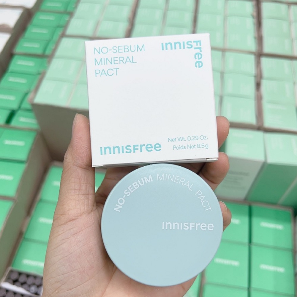 Phấn Phủ Dạng Nén Innisfree No-Sebum Mineral Pact 8.5g
