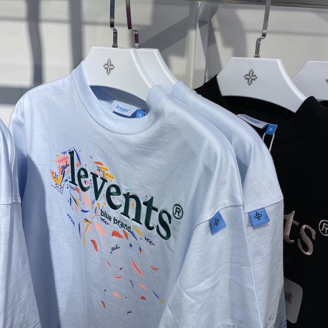 Áo thun LEVENTS FLORAL TEE - White/Blue/Black (MẪU CHÁY  CỦA SHOP 🔥)