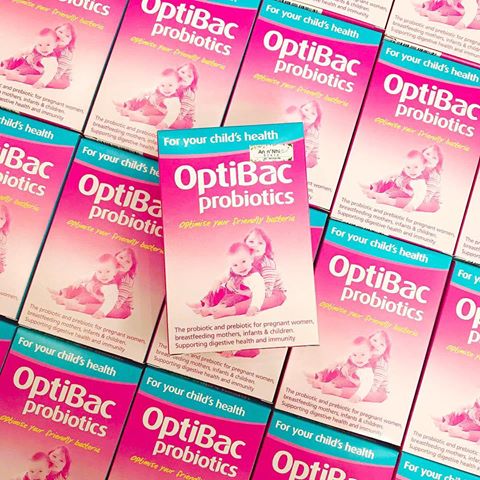 Men Vi Sinh Optibac Hồng Cho Bà Bầu, Trẻ Sơ Sinh