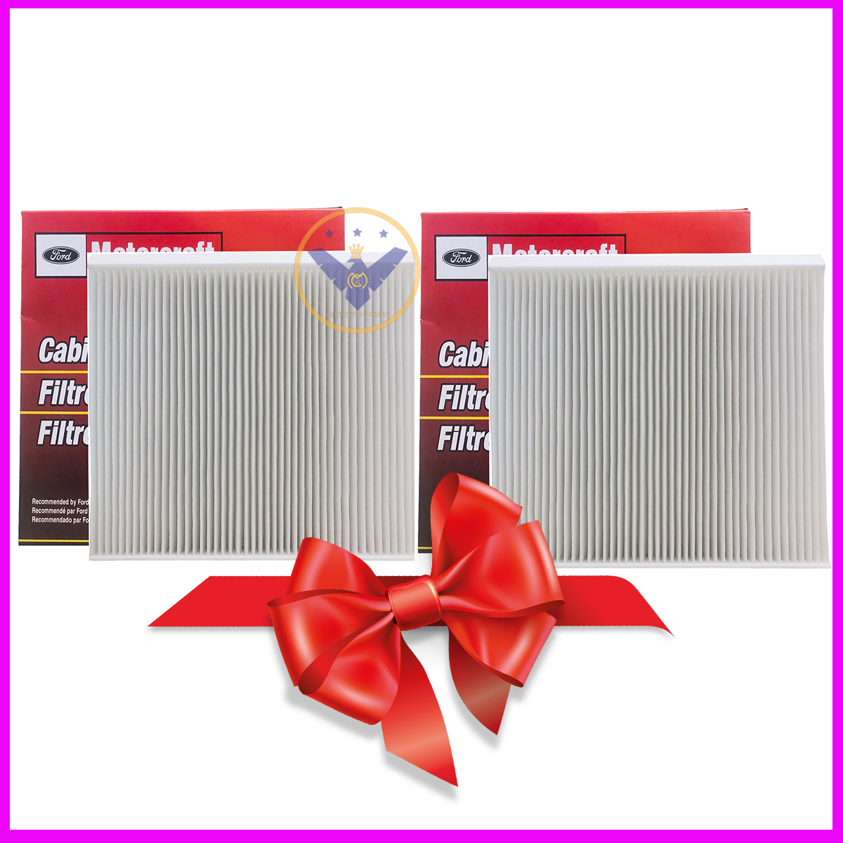 COMBO 2 chiếc lọc gió điều hòa Ford Transit