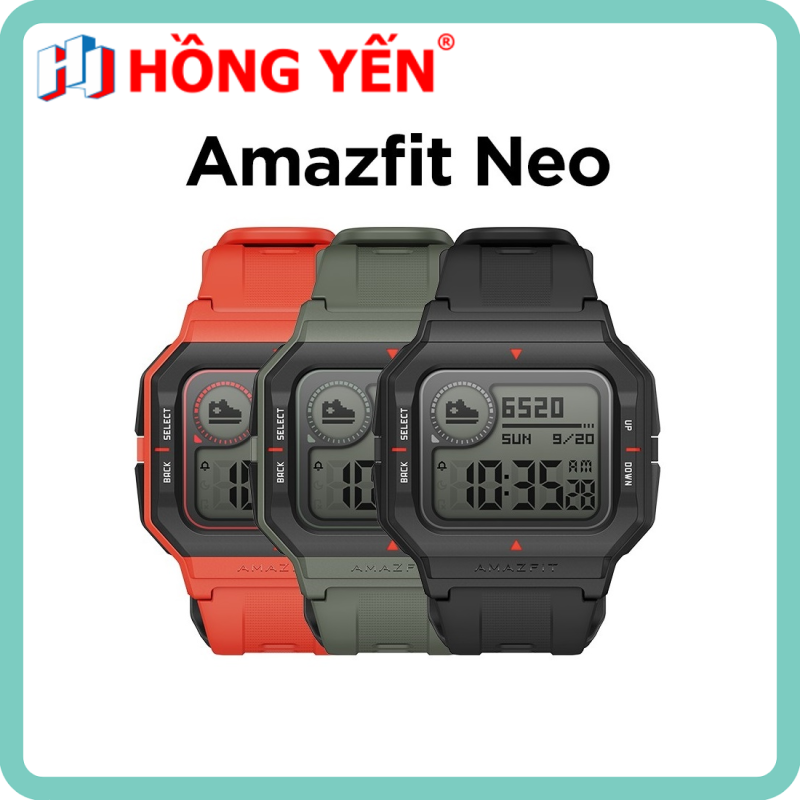 Đồng hồ thông minh Xiaomi Amazfit NEO - Hàng Chính Hãng - Digiworld Phân Phối - Bảo Hành 12 Tháng
