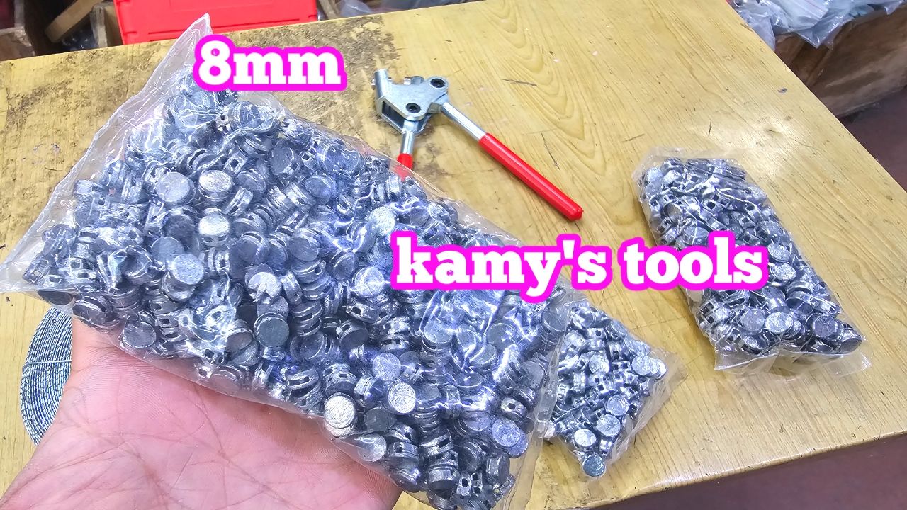 [HCM]Combo kìm bấm chì, hạt chì, dây chì mềm niêm phong