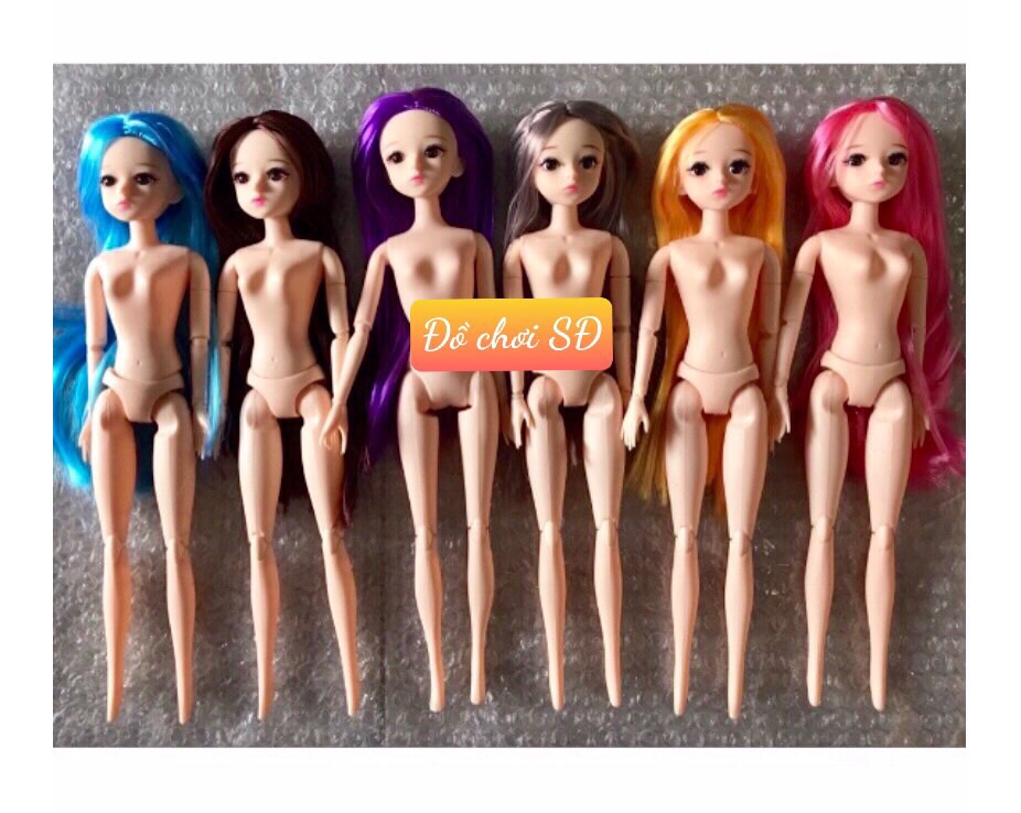 Búp bê 30 cm - 20 khớp , mắt 4D
