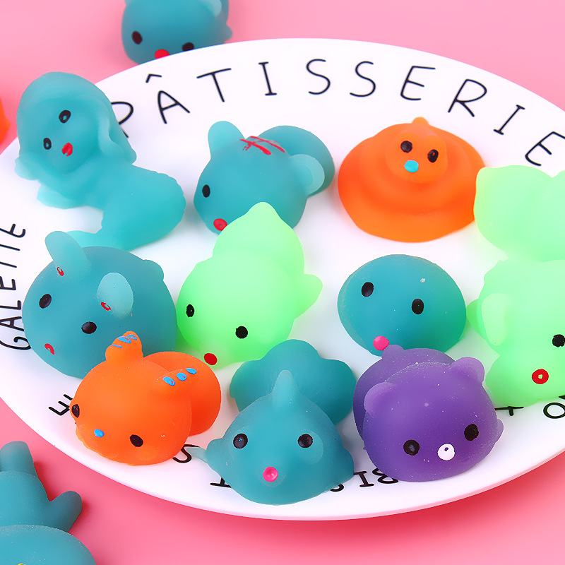 Squishy Mochi hình thú mềm dẻo dễ thương giảm căng thẳng