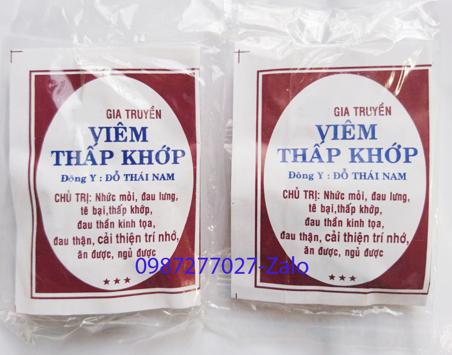 [Mẫu mới-Chính gốc]100 Gói Thấp khớp Đỗ Thái Nam (Dạng viên)