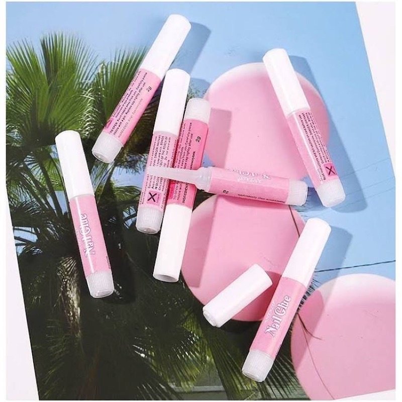 Set 10 Keo Dán Móng Mini - Keo Nail Box 2g