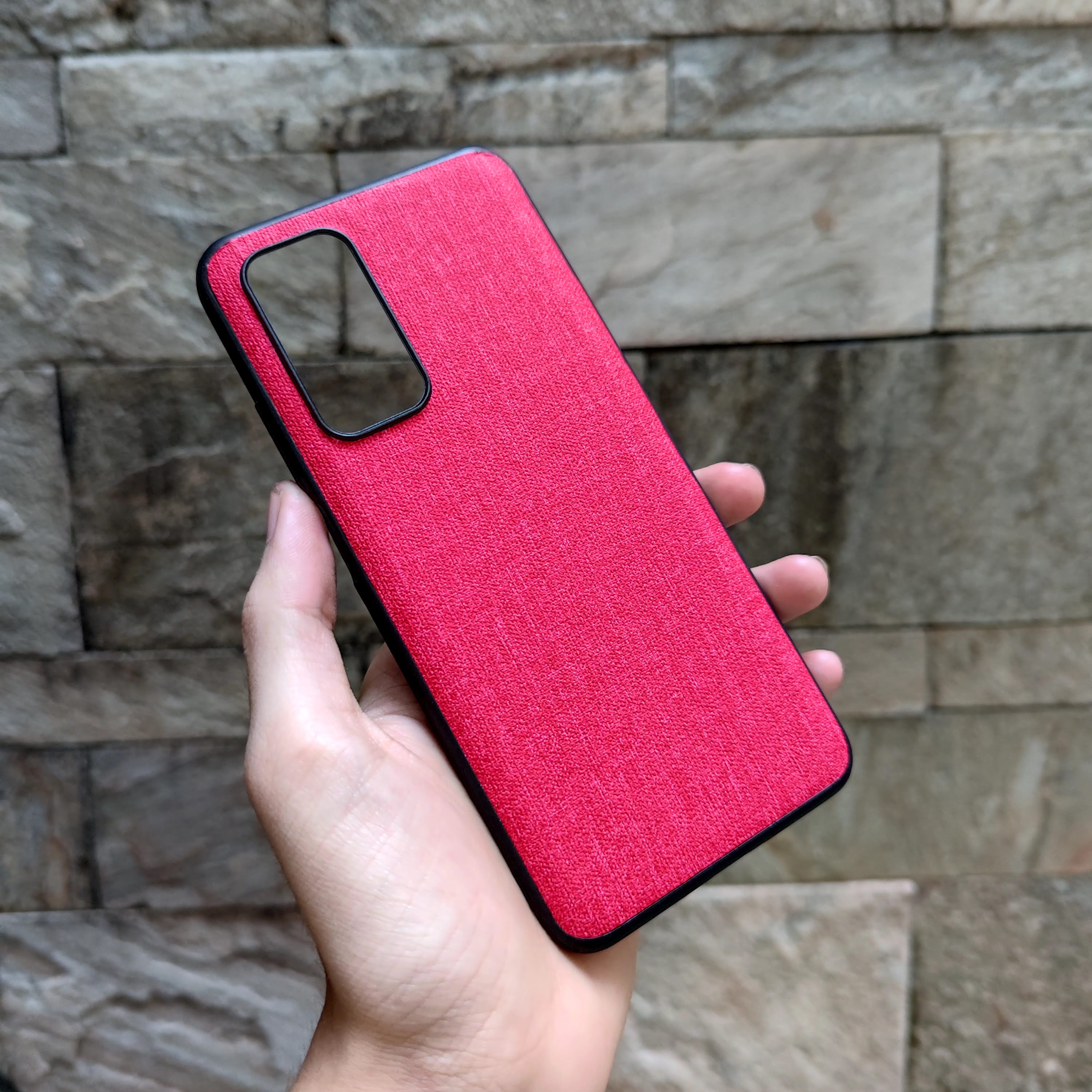[HCM]Ốp Lưng OnePlus 9/ OnePlus 9 Pro Vân Vải Jean 1 Màu