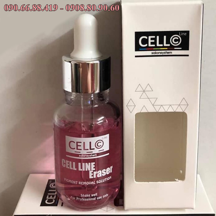 Xóa xăm Cello Hàn Quốc chân mày phun xăm 30ml