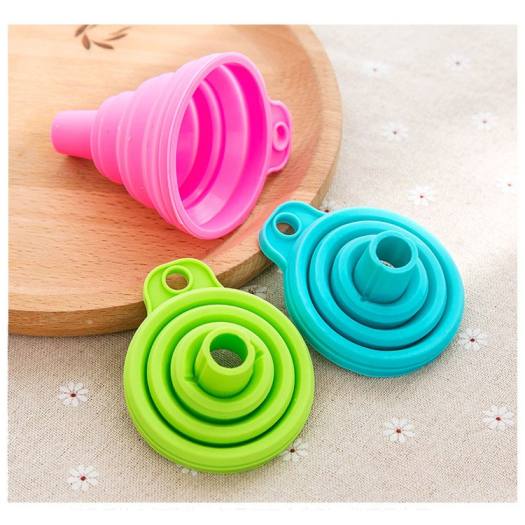 Combo 2 Phễu gấp gọn silicon tiện dụng đa năng