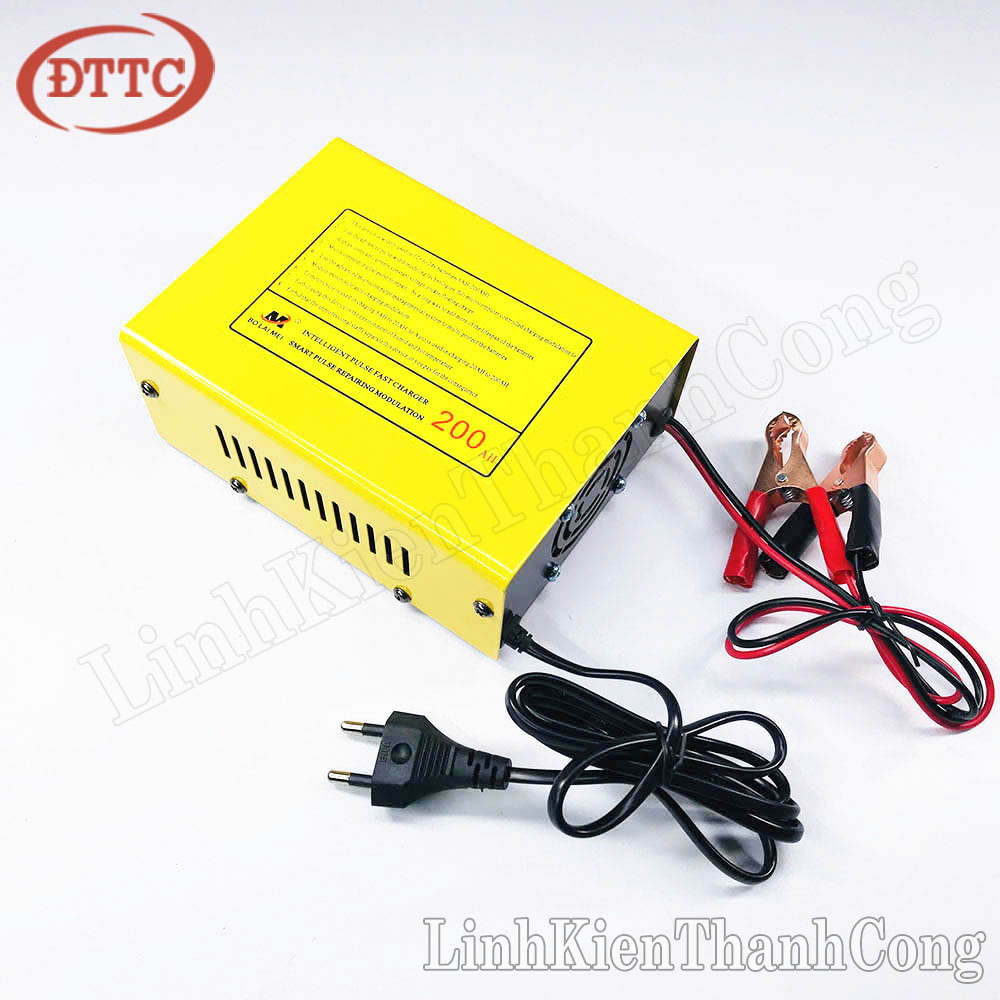 Bộ Sạc Acquy Tự Động 12V 24V 200Ah