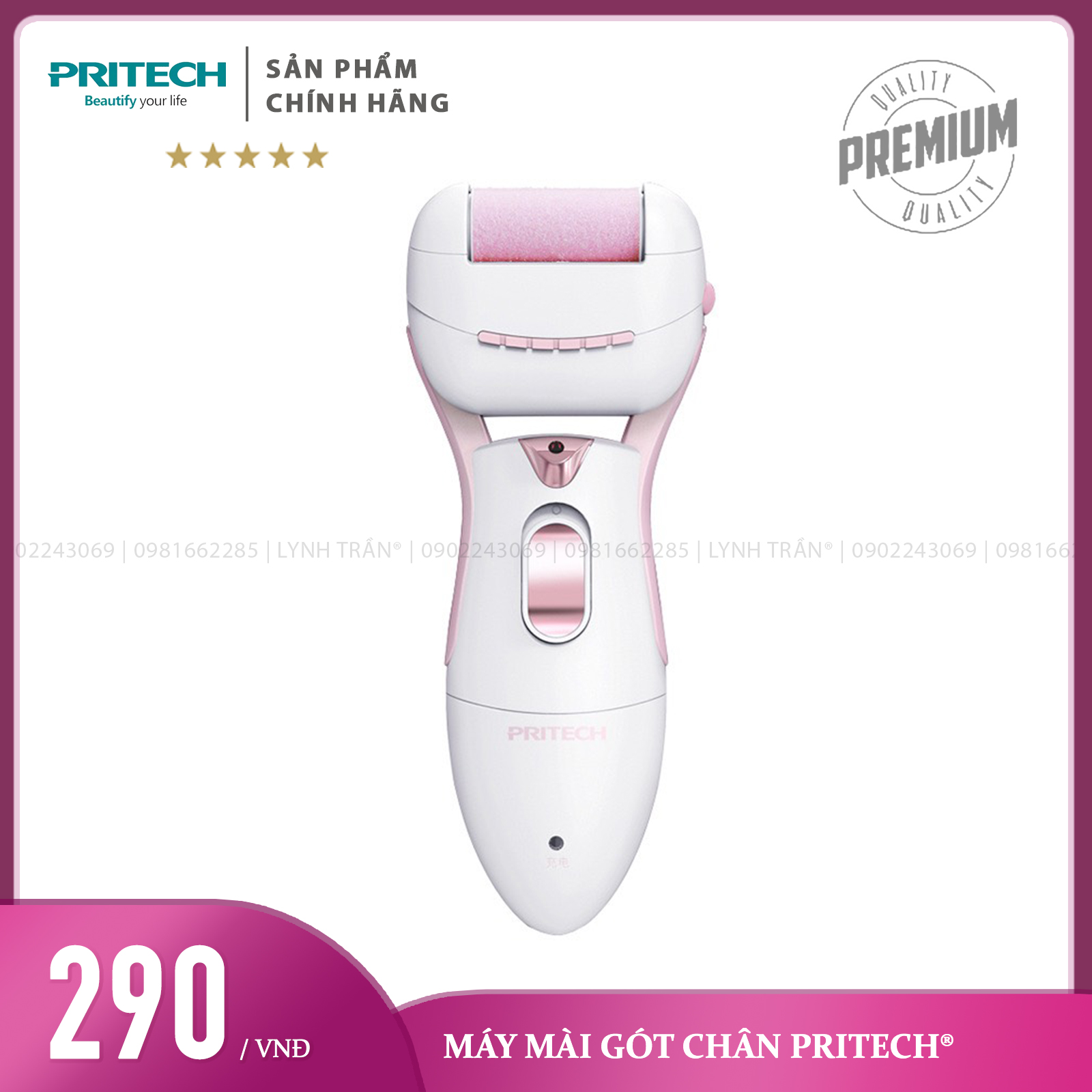 Máy mài gót chân Pritech®